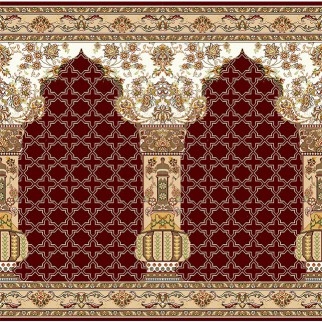 فرش مسجدی 500 شانه کد 378 روناسی