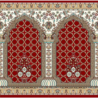فرش مسجدی 500 شانه کد 375روناسی