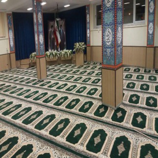 فرش  سجاده-700شانه-کد301-رنگ سبز