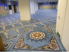 سجاده فرش ماشینی یکپاچه و بزرگ قواره مخصوص مسجد و حسینیه 