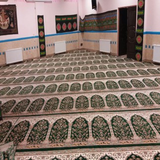 فرش سجاده-700شانه-طرح افشان-رنگ سبز