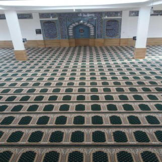 فرش مسجدی  طرح700 کد 302 سبز